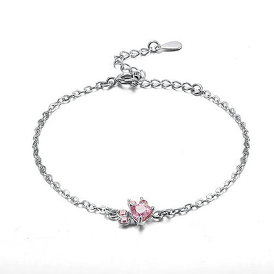 Tender Paws & Hearts | Rose Gold Four-Piece | Paw Jewelry
