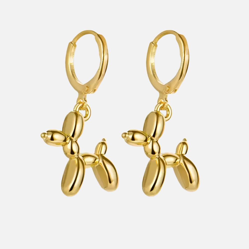 Pup Parade | Balloon Dog Earrings | Artful Statement