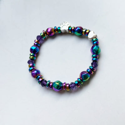 HarmonyPaw | Magnetic Healing Energy | Paw Charm Bracelet