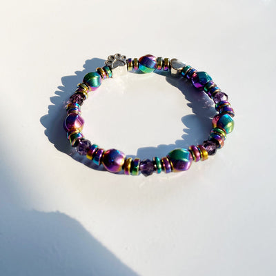 HarmonyPaw | Magnetic Healing Energy | Paw Charm Bracelet