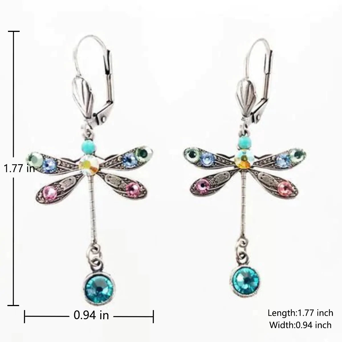 Elara | Whispering Wings | Sculpted Dragonfly Earrings