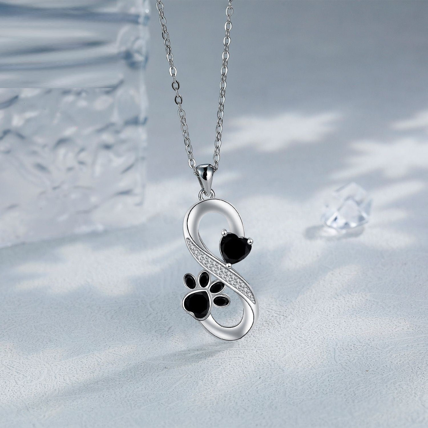 Infinipet | Heart Paw Symbol | Necklace