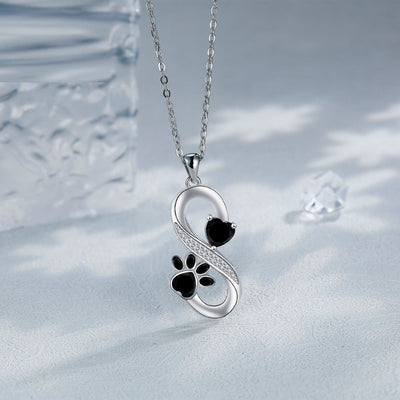 Infinipet | Heart Paw Symbol | Necklace