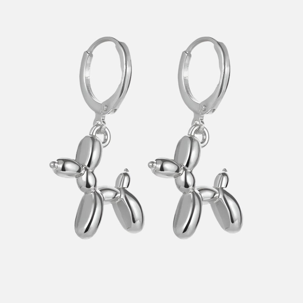 Pup Parade | Balloon Dog Earrings | Artful Statement