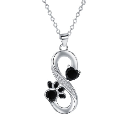 Infinipet | Heart Paw Symbol | Necklace