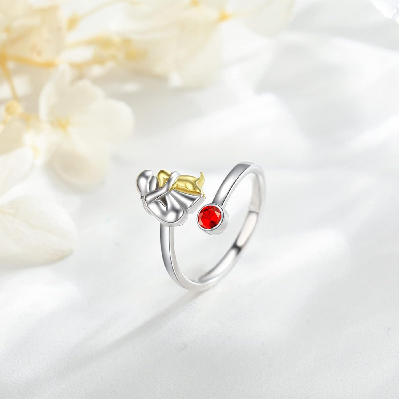 Forever Paws | Adjustable Silver Ring | Daily Wear Keepsake