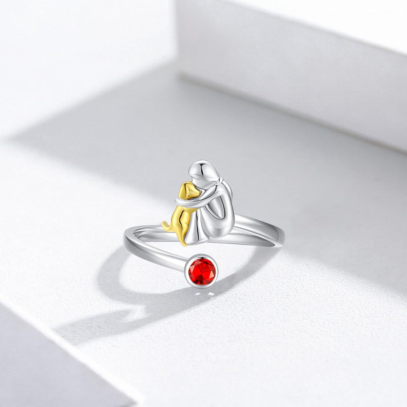 Forever Paws | Adjustable Silver Ring | Daily Wear Keepsake