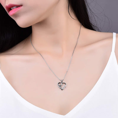 EverPaw Infinity | Paw Print Heart | Necklace