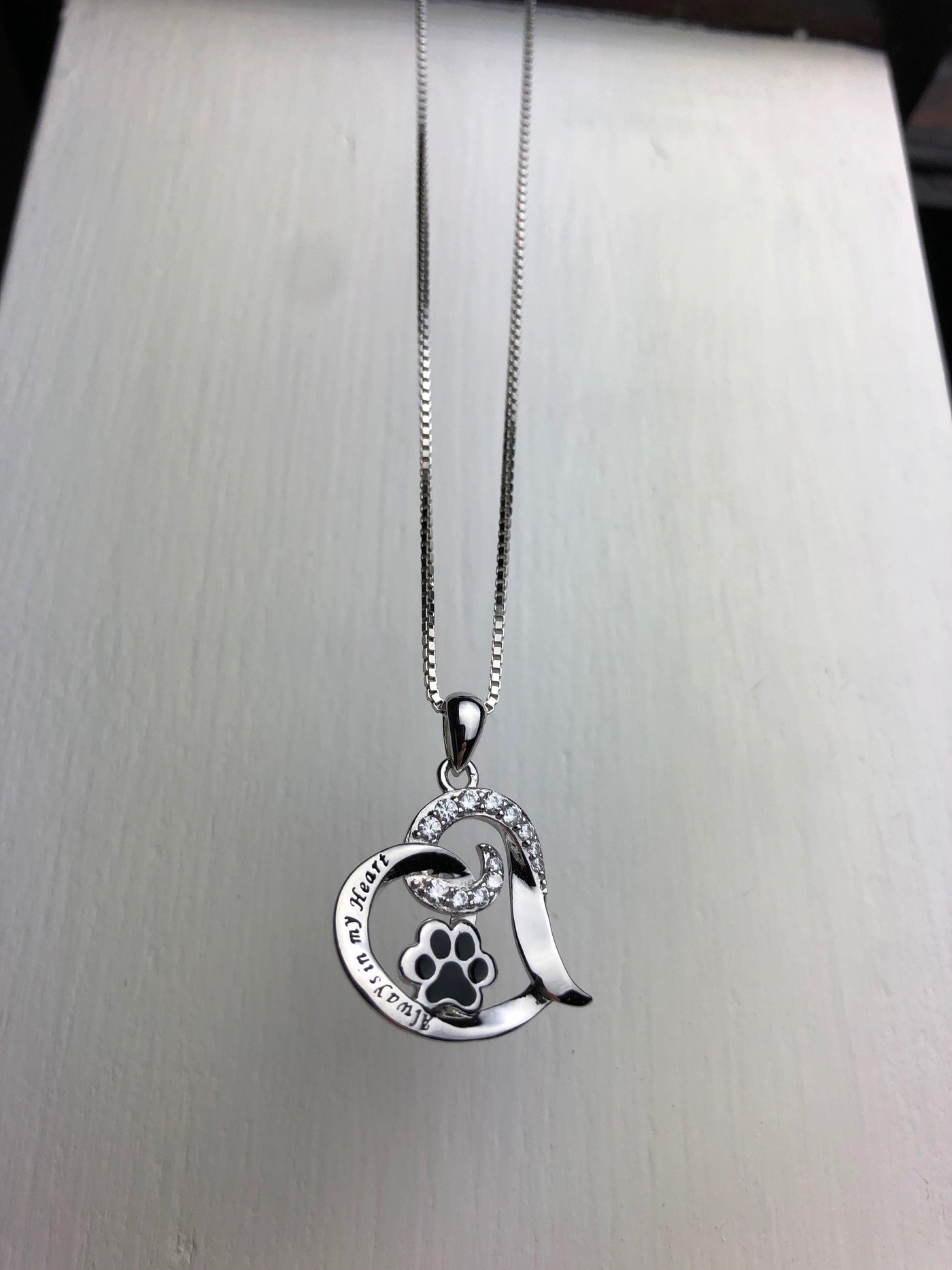 PawRemi | Eternal Heart | Sterling Silver Pet Memorial Necklace