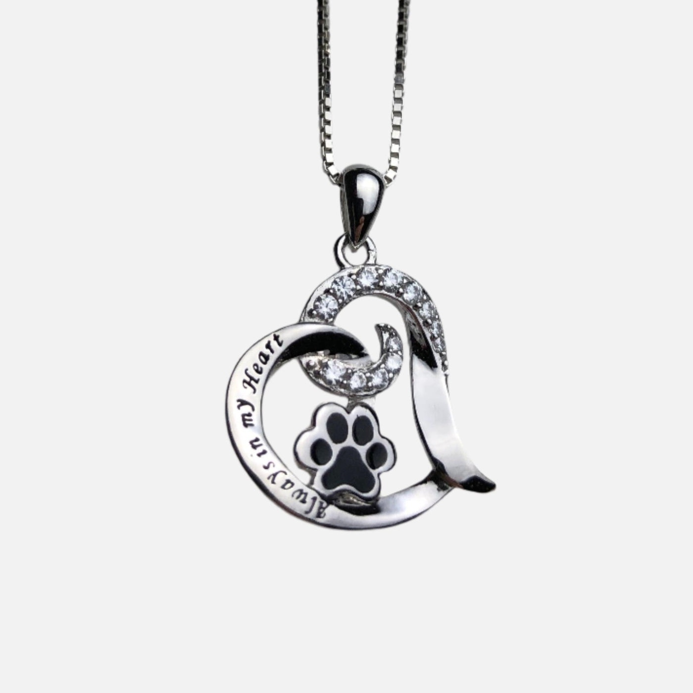 PawRemi | Eternal Heart | Sterling Silver Pet Memorial Necklace