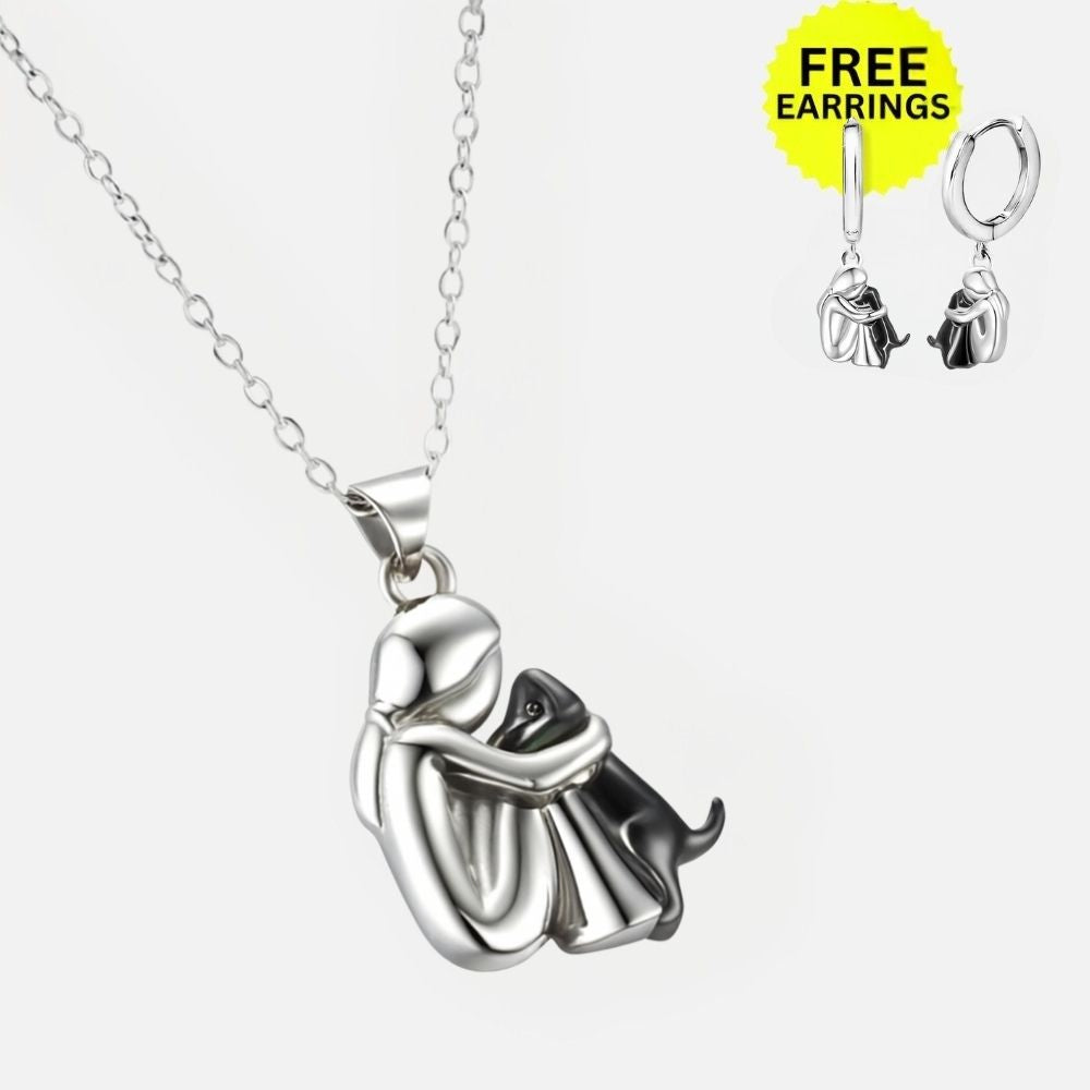 Celestia | Paw Love | Sterling Silver Necklace Set