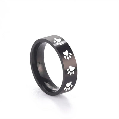 Ardelle | Eternal Paw Memory | Stainless Steel Ring