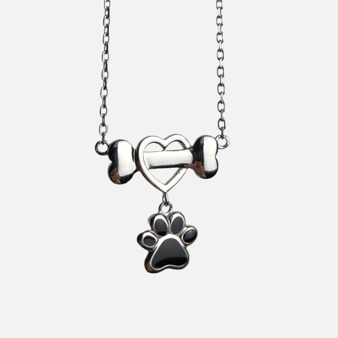 Paw Éclat | Dainty Dog Paw | Stainless Steel Necklace