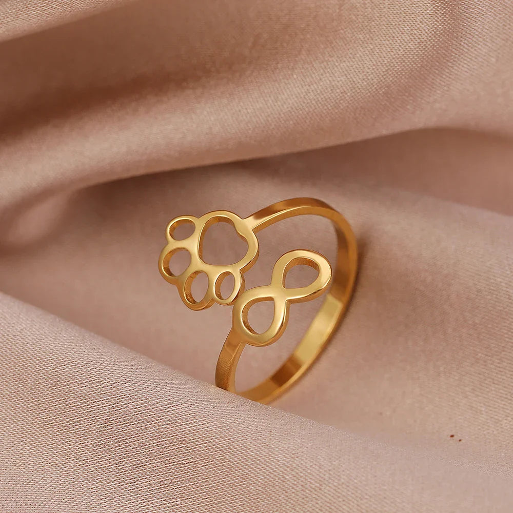 BondBeyond | Infinity Paw | Memorial Ring