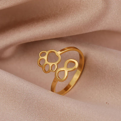 BondBeyond | Infinity Paw | Memorial Ring