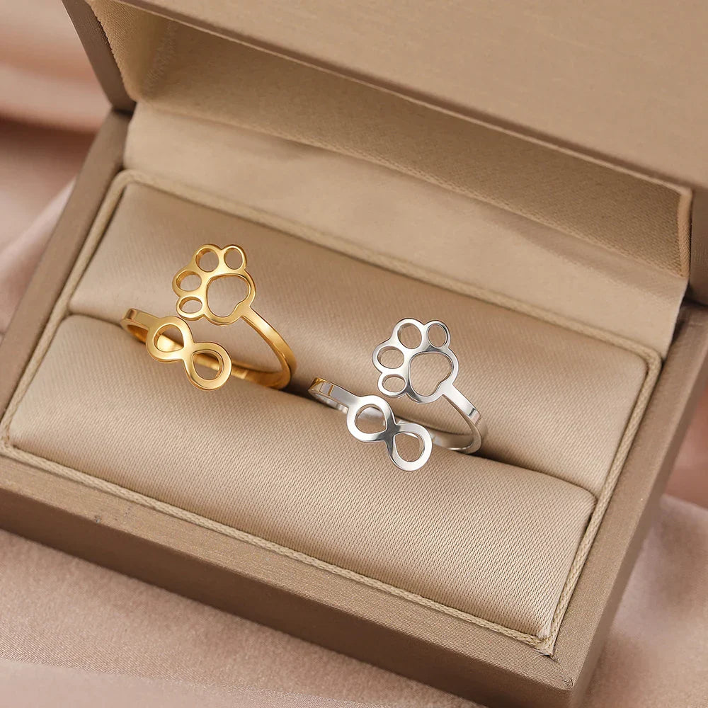 BondBeyond | Infinity Paw | Memorial Ring