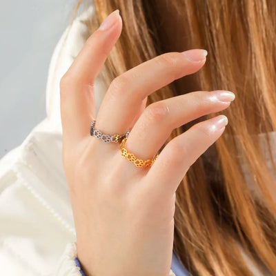 Celestia | Pawprint of Love | Sterling Silver Pet Memorial Ring