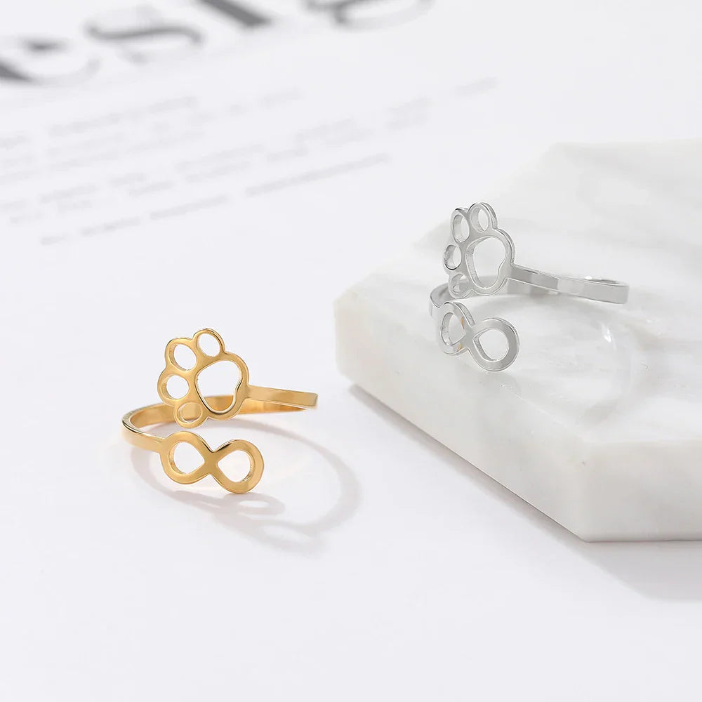 BondBeyond | Infinity Paw | Memorial Ring