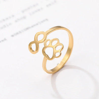BondBeyond | Infinity Paw | Memorial Ring