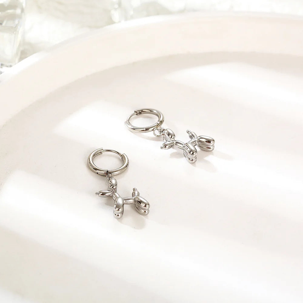 Pup Parade | Balloon Dog Earrings | Artful Statement