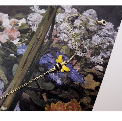 Beecharm | Luxe Gold Bee Bracelet | Empress-Inspired Accessory