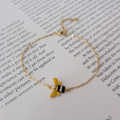 Beecharm | Luxe Gold Bee Bracelet | Empress-Inspired Accessory