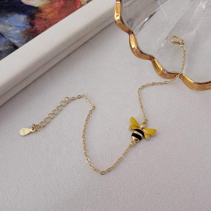 Beecharm | Luxe Gold Bee Bracelet | Empress-Inspired Accessory