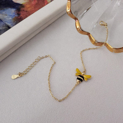 Beecharm | Luxe Gold Bee Bracelet | Empress-Inspired Accessory