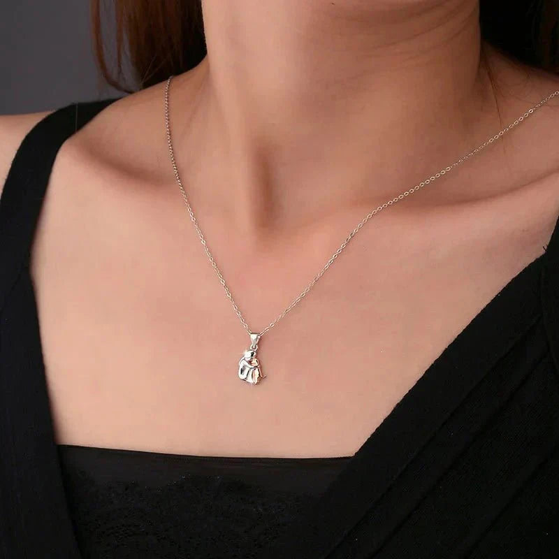 Celestia | Paw Love | Sterling Silver Necklace Set