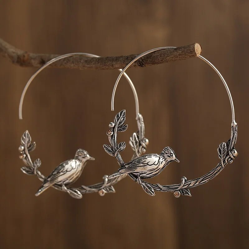 AureliaWing | Timeless Flight | Vintage Bird Earrings