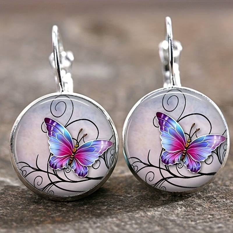 Celestique | Radiant Butterfly | Crystal Earrings
