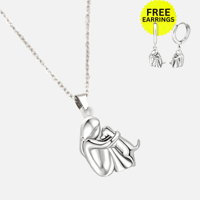 Celestia | Paw Love | Sterling Silver Necklace Set