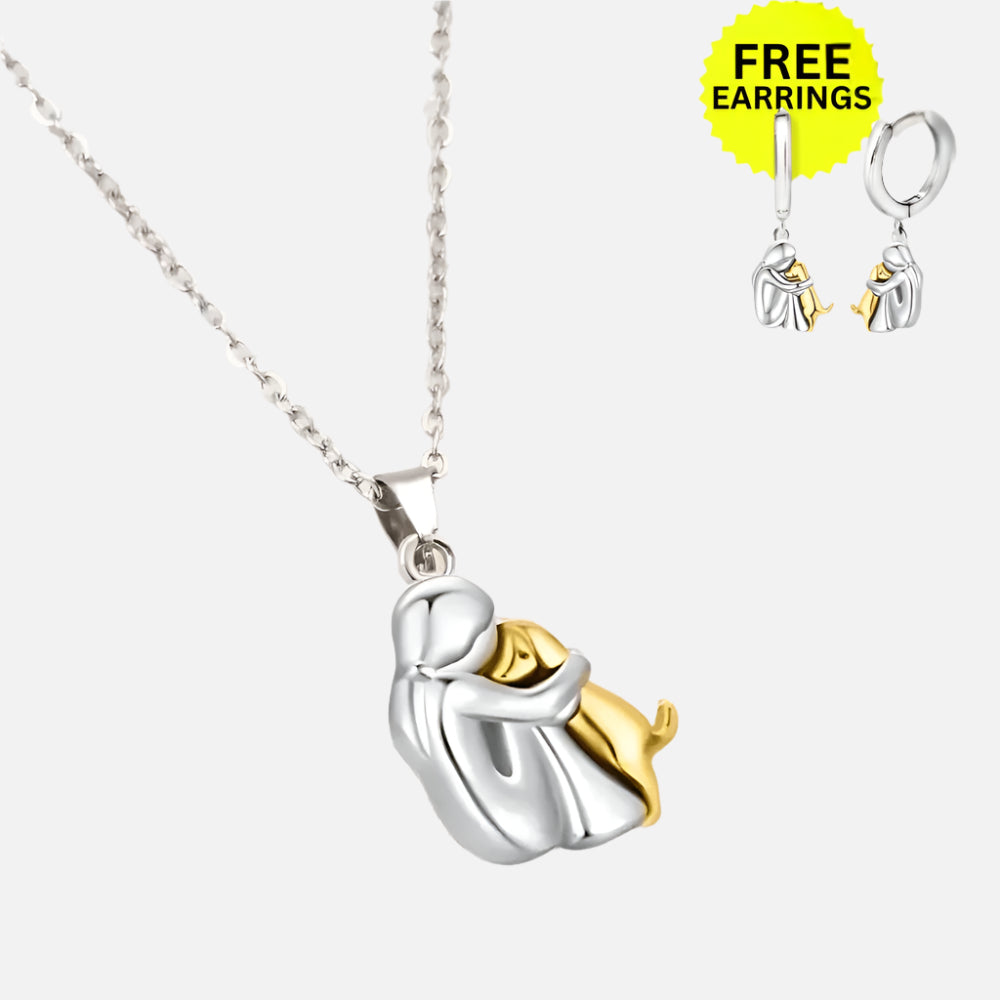 Celestia | Paw Love | Sterling Silver Necklace Set